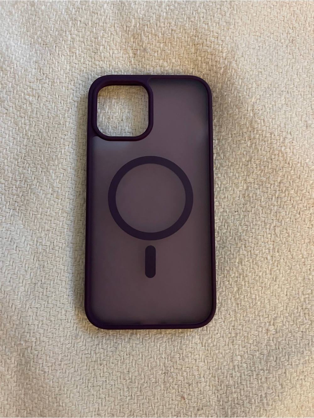 Purple MagSafe-Compatible iPhone Case - Fits iPhone 12 Pro Max